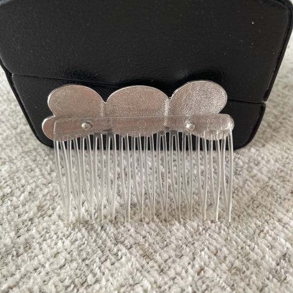 Vintage Silver Hair Comb - Picture 3 of 3